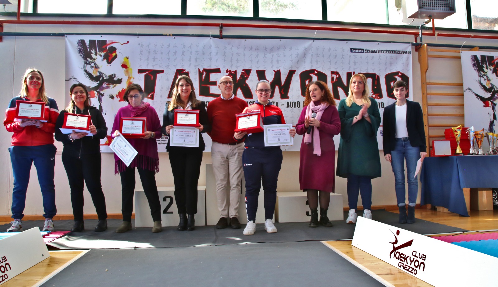 Le donne toscane nel taekwondo